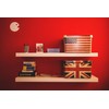 FIRMETAL Heavy Duty Floating Shelf Bracket 38 inch, Hidden Shelf