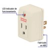Volteck AD-270, Adaptador con supresor de picos 270 joules