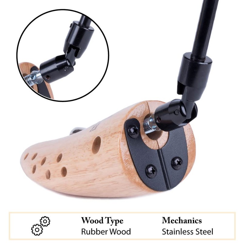 FootFitter Best Professional Boot Stretcher (Men's Medium 9-10.5)