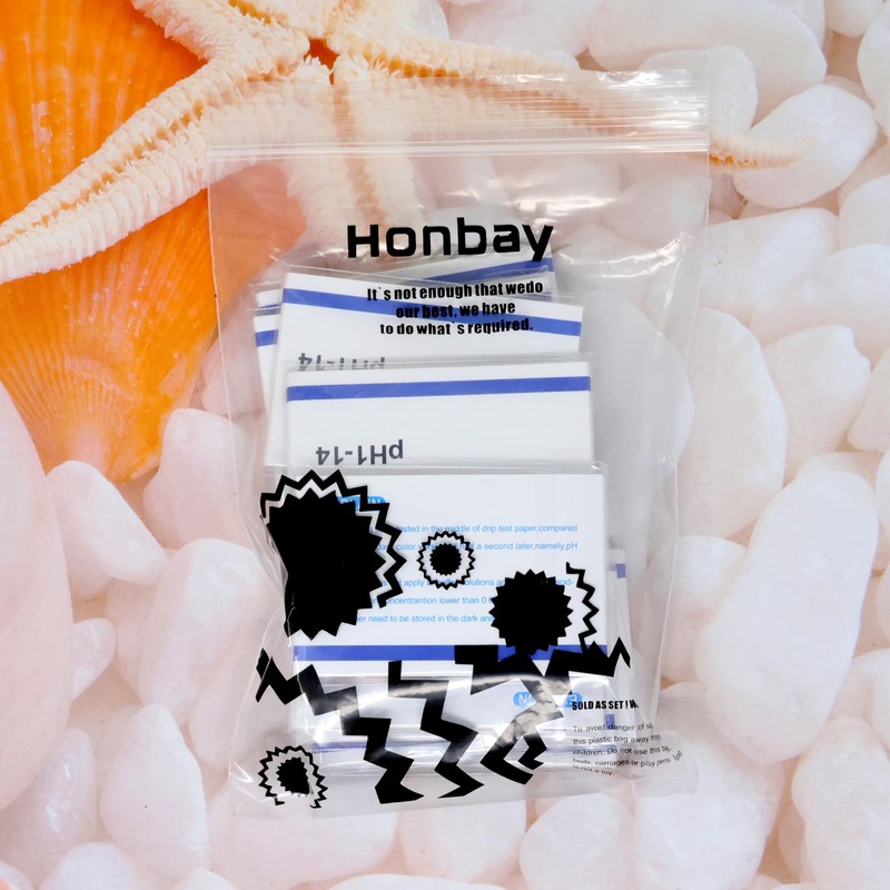 Honbay 10 Pack 800 Pieces PH Test Strips Universal Litmus