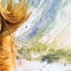 Playful Cockapoo on the Beach - Hand-Signed Watercolour Artwork Print