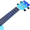 Mahalo Ukuleles Mahalo Designer Series Ukulele, Right Handed, Blue Burst,