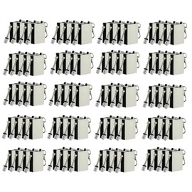 100 Pcs of Emergency Survival Camping Fire Starter Set, Forever Lighter, Flint Metal Match, Waterproof Keychain Permanent Match, Unlimited Waterproof Stick