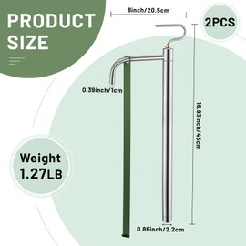 Zonon 2 Pcs 5 & 6 Gallon Pump with Metal Pail Strap Stainless Steel 5 Gallon Oil Hand Pump Dispenser for Oil Transfer Solvent Liquid Silicone Lacquer Thinner