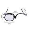 Make up glasses, magnifying eyes, make-up glasses, single lens, rotating