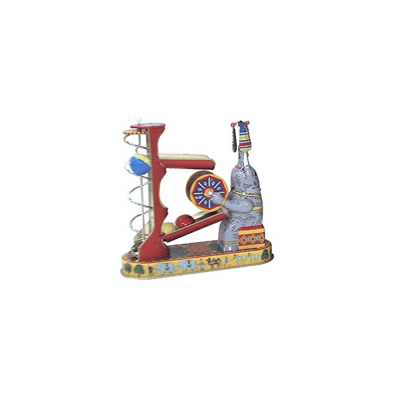 Alexander Taron Importer MS456 Tin Windup Elephant with Ball