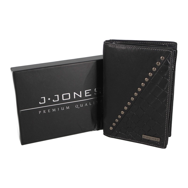 RabamtaGO® Large Men's Leather Wallet ID Wallet Credit Card Holder