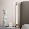 Dainolite Freya 1 Light LED Table Lamp Aged Brass
