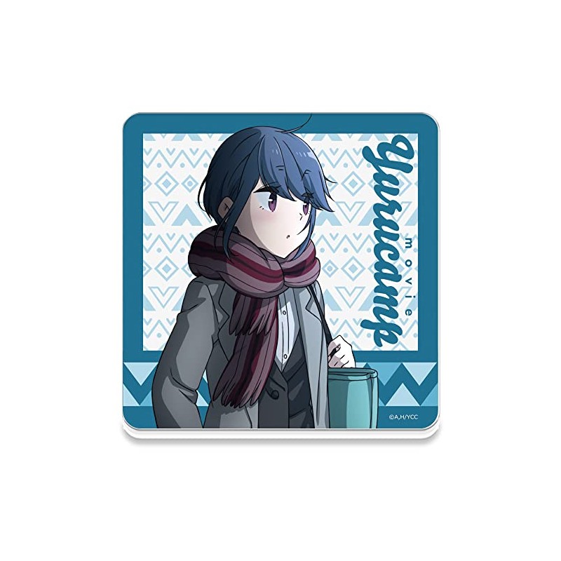 Yurucamp Movie Acrylic Coaster H [Rin Shima Adult Ver.]
