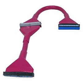 MyCableMart 24 Inches IDE ATA/133 40pin Dual Drives Round Internal Bulk Cable