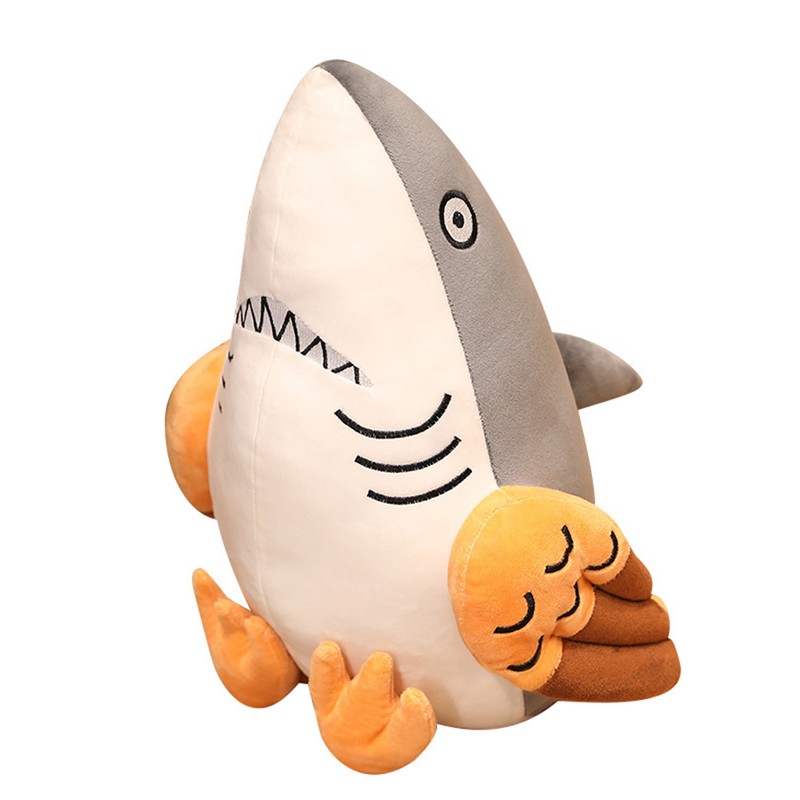 Funny Shark Plush Toys Spoof Shark Animal Plush Toys Soft