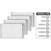 Swiss Safe Emergency Mylar Thermal Blankets + Bonus Space Blanket