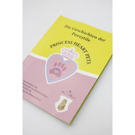 Joy Toy 20651 Joytoy Princess Maja von Hohenzollern Gino Adopt Me Plush 18 cm with Bracelet for the New BFF and Illustrated Reading Book in Gift Box 12 x 15 x 25 cm, Multicoloured, One Size