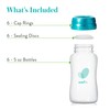Evenflo Advanced Breast Milk Collection Bottles, 5oz 6 Pack