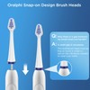 Replacement Toothbrush Heads for Waterpik Complete Care 5.0/9.0 (CC-01/WP-861), STRB-8WW,