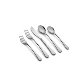 Cambridge Silversmiths Xyla Satin 20-Piece Flatware Set, Service for 4