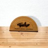 Wooden Protractor Teacher Ornament
