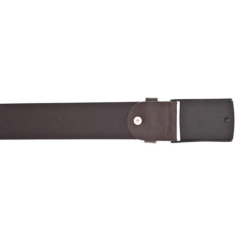 MUSTANG MG2102L15 Men's Leather Belt 40 mm Belt Width Brown