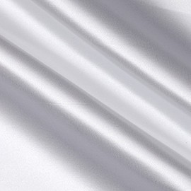 Bridal Satin White, Fabric by the Yard