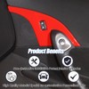 Moittellc Door Lock Switch Button Cover Trim Compatible with Chevy