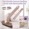 3 Pieces Multi-Function Rotating Crevice Cleaning Brush, Joint Cleaning Brush