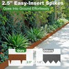 Cor Ten Steel Landscape Edging 20FT Kit – Bendable Design