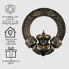 JFSM Celtic Claddagh Irish Ring Wall Plaque Home Decoration -