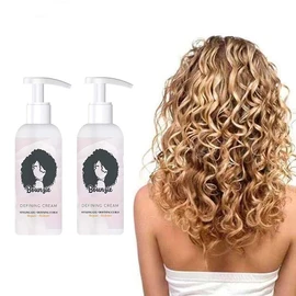 Curls Boost Defining Cream, Natural Frizz Control, Moisturizing Curl Conditioner Cream, Professional Styling Gel,Hair Treatment for Curls, for Wavy & Curly Hair Products