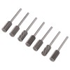7pcs Nail Grinding Bits Professional Portable Nail Gel Removal Tungsten