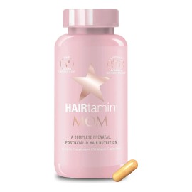 Soporte Cabello Hairtamin Mom Prenatal 30 Caps Hecho Usa Sab Sin Sabor