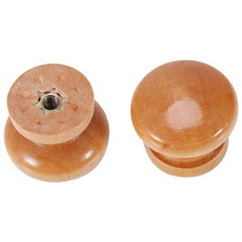 Fydun Drawer Knob, 10 Pieces, S/M/L Cabinet Handle, Environmentally Friendly, Natural Wooden Furniture, Bumper Handle, Kitchen Cabinet, Drawer Cabinet, Door Handle, Hardware Door, Cabinet Door (Medium