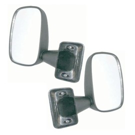 Driver & Passenger Side Mirror Set Compatible with 1979-1983 Toyota Pickup TO1320105 TO1321105