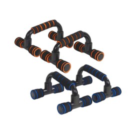 PARENCE – Manici antiscivolo per pompa – 2 manubri ergonomici per l'allenamento domestico – stabili e robusti – 200 kg di carico – Manici di comfort – Allenamento fisico e di forza