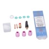 TIG Torch Accessories Welding Gas Lens and Nozzle Glass Cup
