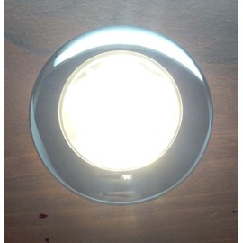 Pactrade Marine 2PCS Boat Trailer 6 LED Warm White Ceiling White Courtesy Light