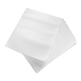 BYH 100pcs Cushion Foam Wrap Pouches, 9.9x15.8in Moving Foam Wrap Pouches Cushion Foam Sleeves 0.5mm Thick Foam Bags Dish and Glass Packing Supplies Packing Foam Sheets