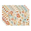 Artoid Mode Leaves Autumn Placemats Set of 4, 30 x