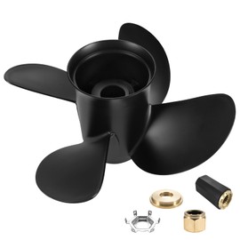 Qiclear Upgrade OEM 14x17-4B Boat Propeller fit Mercruiser Alpha One &Mercury Outboard Motos 135-300 Hp,OEM Parts No.48-8M0084494 Hub Kits Included,15 Spline Tooth,RH,mercruiser 3.0 Propeller