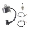 LiGuVCY Ignition Coil with Spark Plug 00004001300 Replacement for Sthil