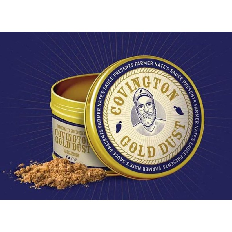 Farmer Nate's Covington Gold Dust Taco Seasoning – Bold, All-Natural