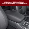 sportuli Center Console Cover Anti-Scratch Leather Armrest Cover Replace for