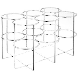 Drive Medical 18114 Economy Oxygen Rack, Chrome