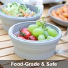 Lafuntar Camping Plate Bowl Cup Cutlery Set for 1, Folding