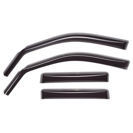 WeatherTech Custom Fit Front & Rear Side Window Deflectors for Subaru Legacy, Dark Smoke