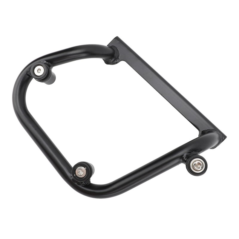 Motorcycle Side Bag Bracket Easy Install Black 16mm Welded Pipe