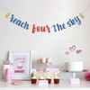Dalaber Reach Four The Sky Banner, Cartoon Theme 4th Birthday