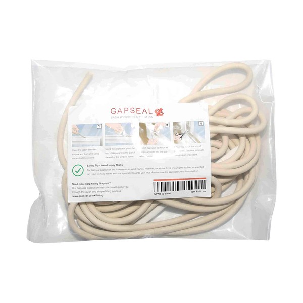 Gapseal Sash Window Seal 10m