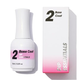 NAGAIA Premuim Nail Dipping System, Dip Essential Liquid Base Coat, Home & Salon Nails Dipping, Self Leveling Dip Liquid, Acrylic Nail Alternative, No UV Lamp, Low Odor, No Thick & Running,No Cracking