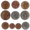 10 South African Old Coins From Africa (Rsa) Collectible Coins