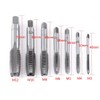 7Pcs Tap Wrench Set, Metric Thread Tap Steel Threading Tapping